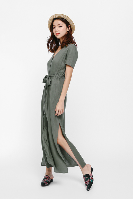 etteh shirt maxi dress